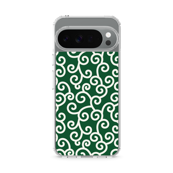 Slim Protection Case［ Karakusa Pattern - Green ］