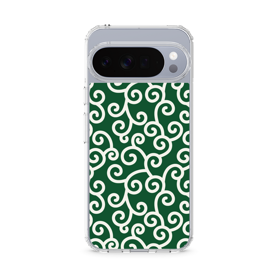 Slim Protection Case［ Karakusa Pattern - Green ］
