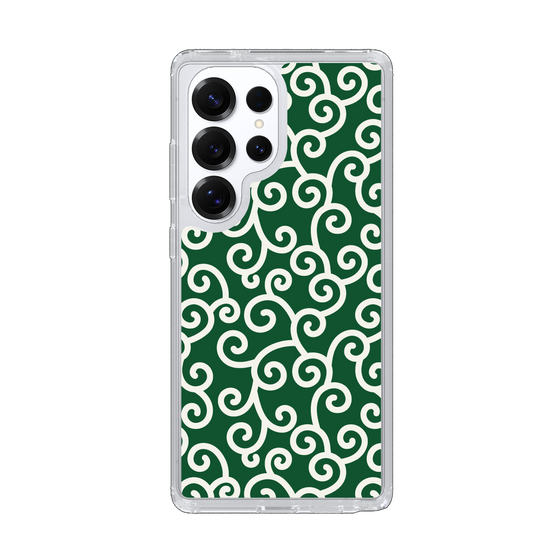 Slim Protection Case［ Karakusa Pattern - Green ］