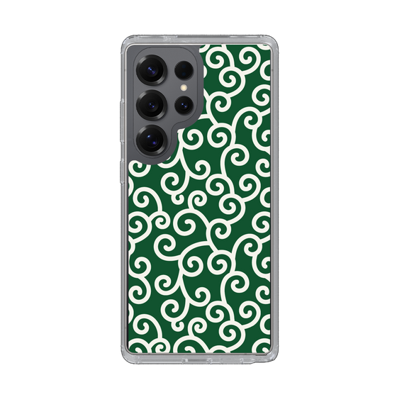 Slim Protection Case［ Karakusa Pattern - Green ］