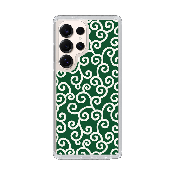 Slim Protection Case［ Karakusa Pattern - Green ］