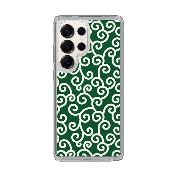 Slim Protection Case［ Karakusa Pattern - Green ］