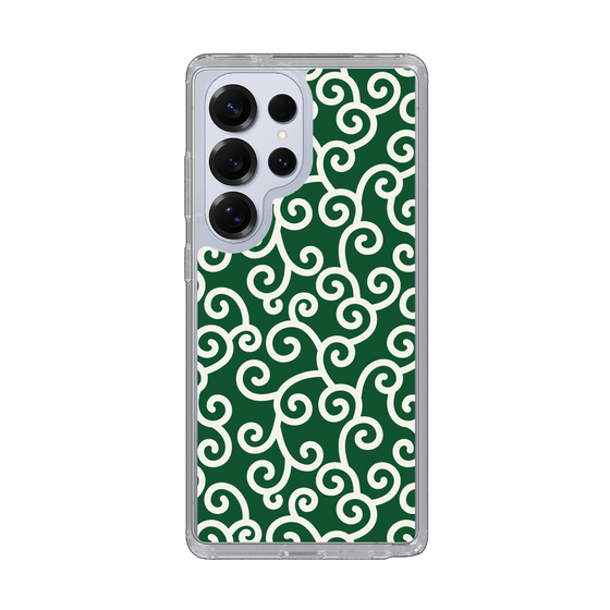 Slim Protection Case［ Karakusa Pattern - Green ］