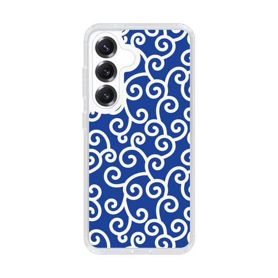 Slim Protection Case［ Karakusa Pattern - Blue ］