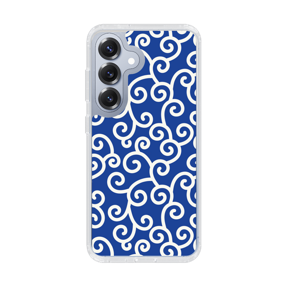 Slim Protection Case［ Karakusa Pattern - Blue ］