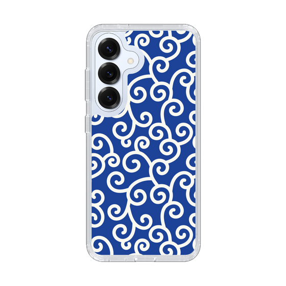 Slim Protection Case［ Karakusa Pattern - Blue ］