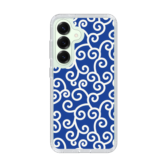 Slim Protection Case［ Karakusa Pattern - Blue ］