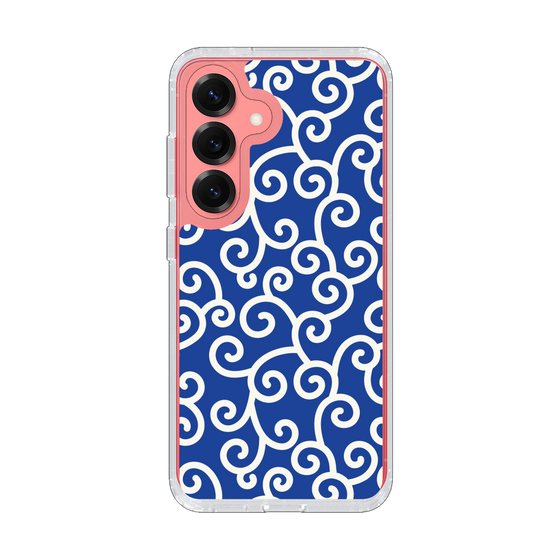 Slim Protection Case［ Karakusa Pattern - Blue ］