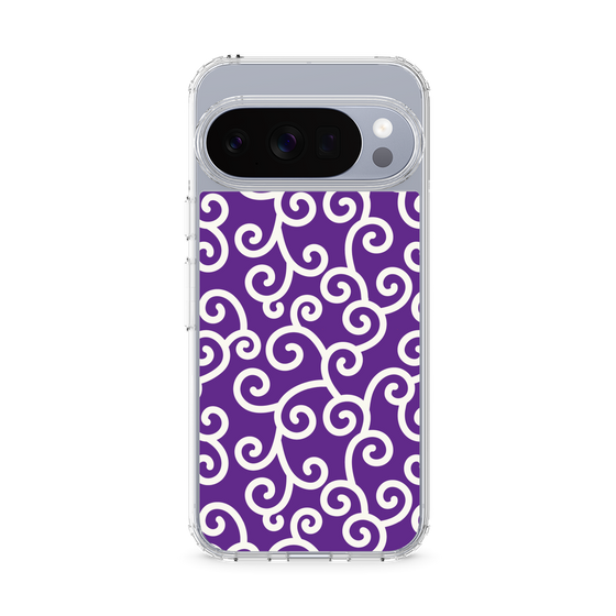 Slim Protection Case［ Karakusa Pattern - Purple ］