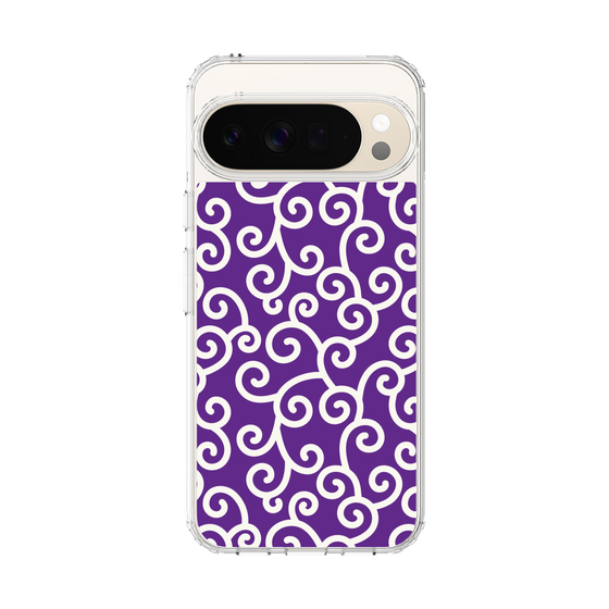 Slim Protection Case［ Karakusa Pattern - Purple ］