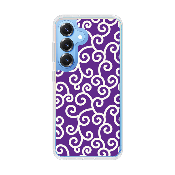 Slim Protection Case［ Karakusa Pattern - Purple ］