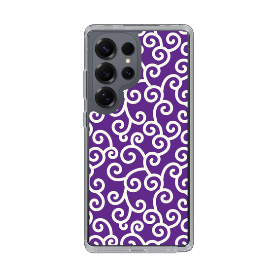 Slim Protection Case［ Karakusa Pattern - Purple ］
