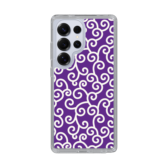 Slim Protection Case［ Karakusa Pattern - Purple ］