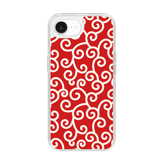 Slim Protection Case［ Karakusa Pattern - Red ］