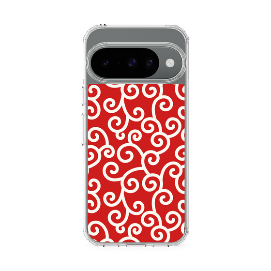 Slim Protection Case［ Karakusa Pattern - Red ］