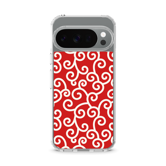 Slim Protection Case［ Karakusa Pattern - Red ］