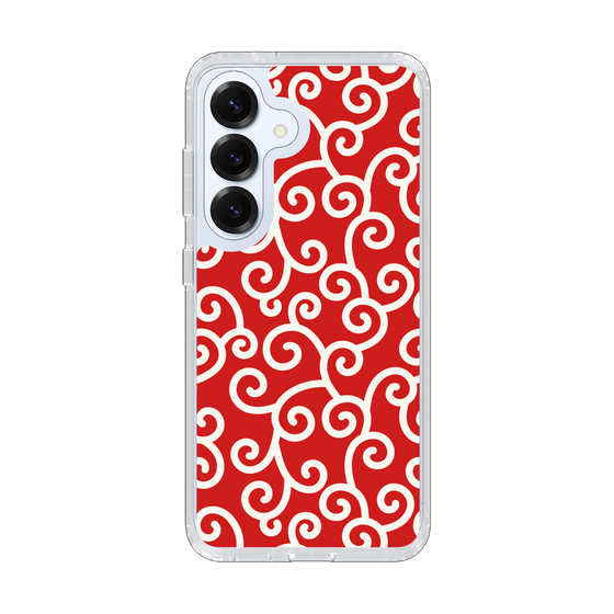 Slim Protection Case［ Karakusa Pattern - Red ］