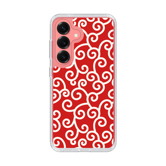 Slim Protection Case［ Karakusa Pattern - Red ］