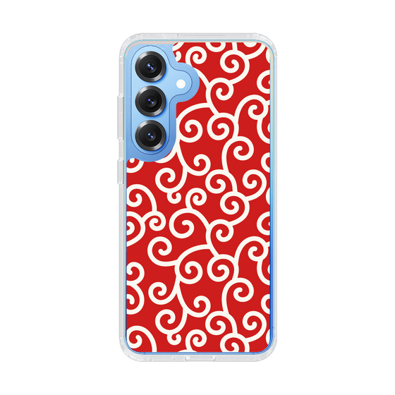 Slim Protection Case［ Karakusa Pattern - Red ］