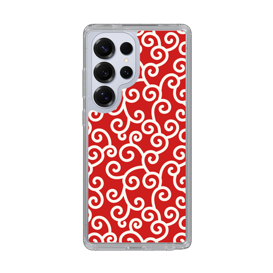 Slim Protection Case［ Karakusa Pattern - Red ］