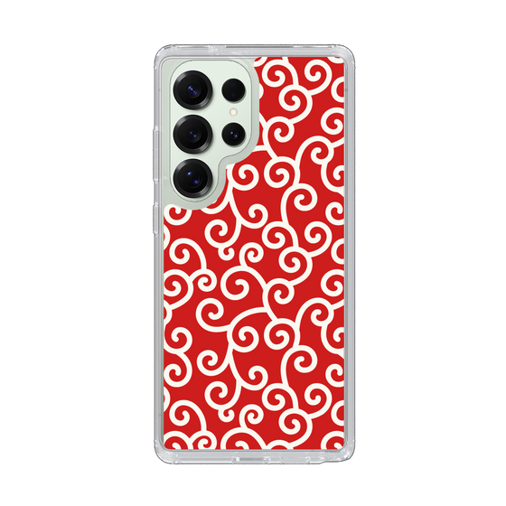 Slim Protection Case［ Karakusa Pattern - Red ］