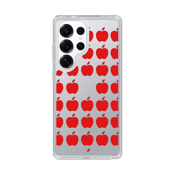 Slim Protection Case［ Apple - Red ］