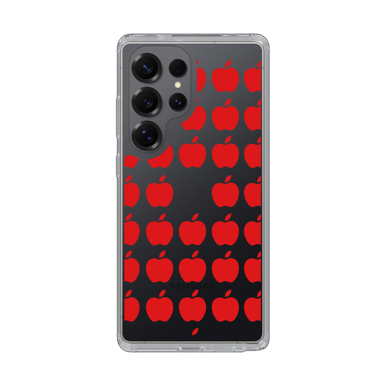 Slim Protection Case［ Apple - Red ］