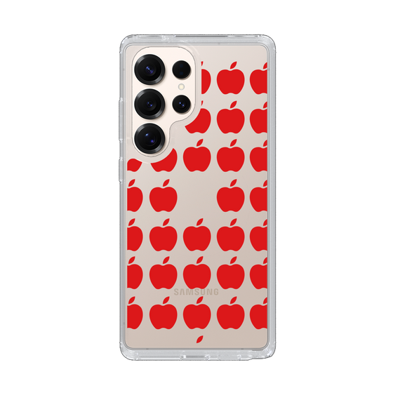 Slim Protection Case［ Apple - Red ］