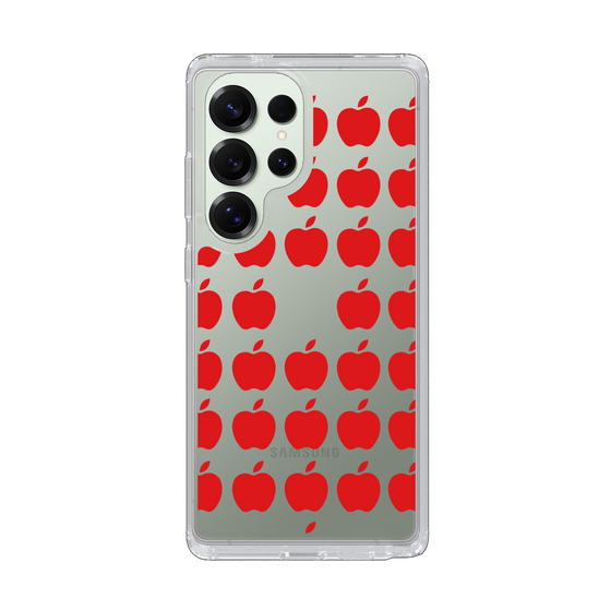 Slim Protection Case［ Apple - Red ］