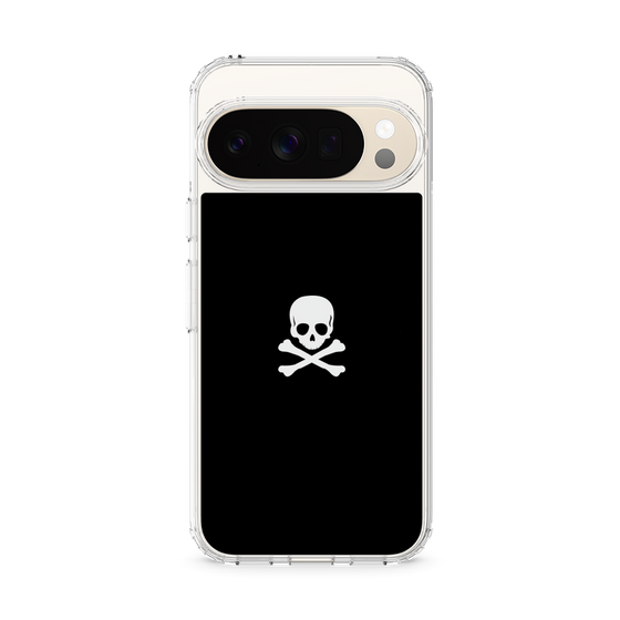 Slim Protection Case［ Skull - Black ］