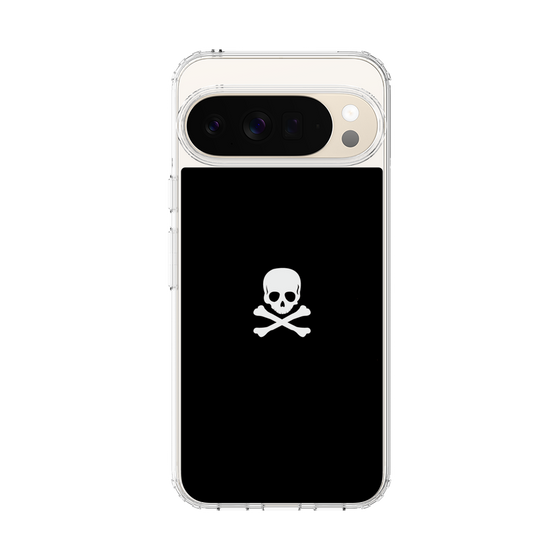 Slim Protection Case［ Skull - Black ］
