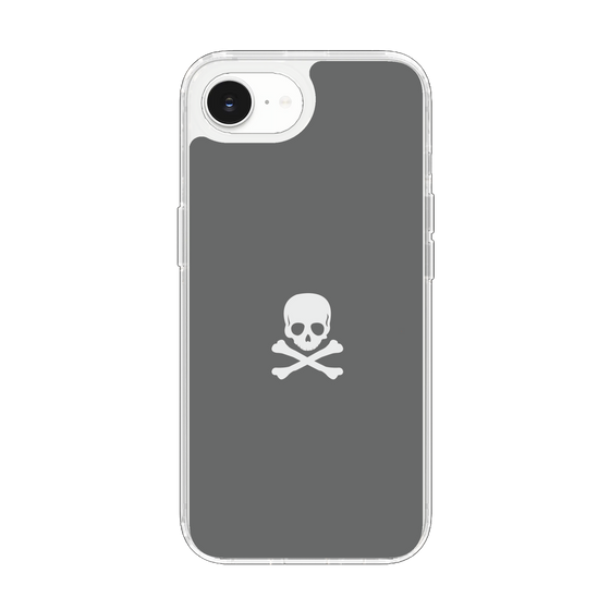 Slim Protection Case［ Skull - Gray ］