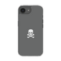 Slim Protection Case［ Skull - Gray ］