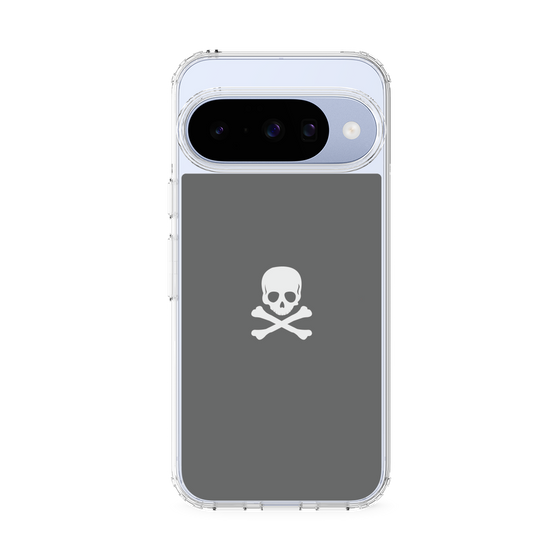 Slim Protection Case［ Skull - Gray ］