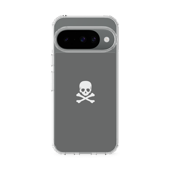 Slim Protection Case［ Skull - Gray ］