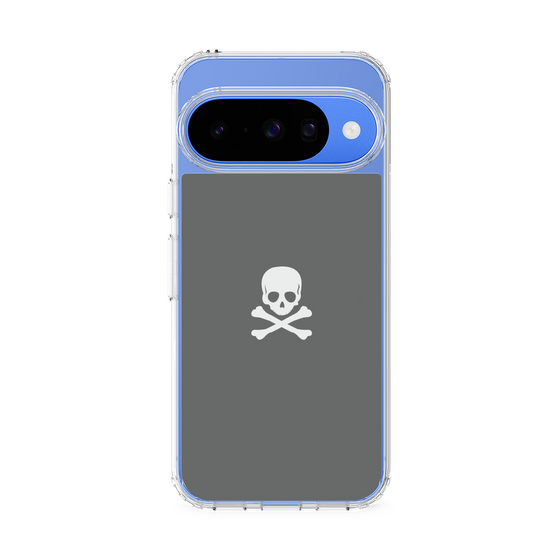 Slim Protection Case［ Skull - Gray ］