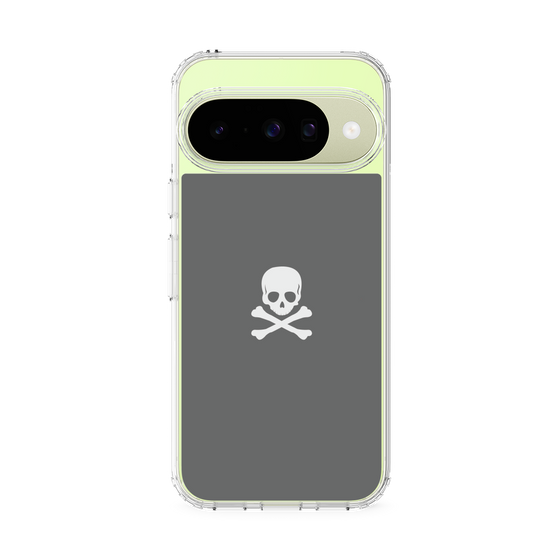 Slim Protection Case［ Skull - Gray ］