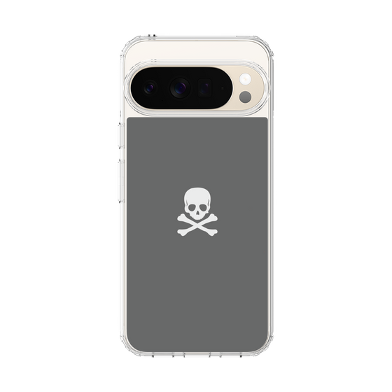 Slim Protection Case［ Skull - Gray ］