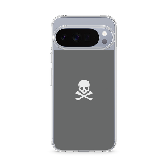Slim Protection Case［ Skull - Gray ］
