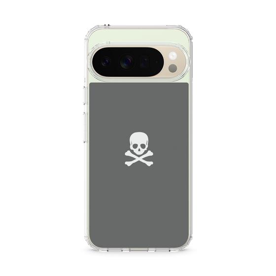 Slim Protection Case［ Skull - Gray ］