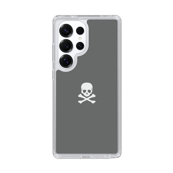 Slim Protection Case［ Skull - Gray ］