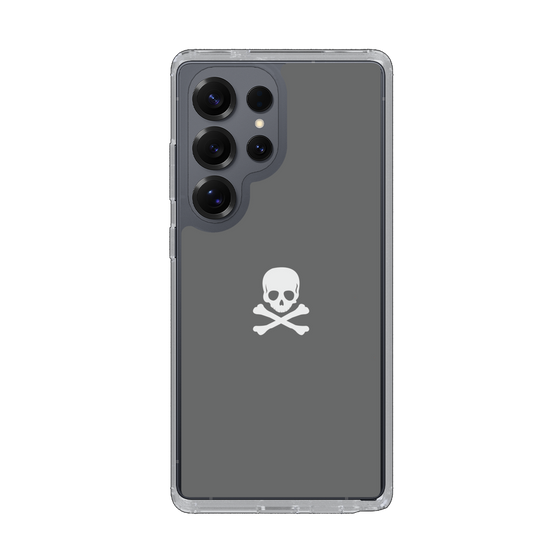 Slim Protection Case［ Skull - Gray ］