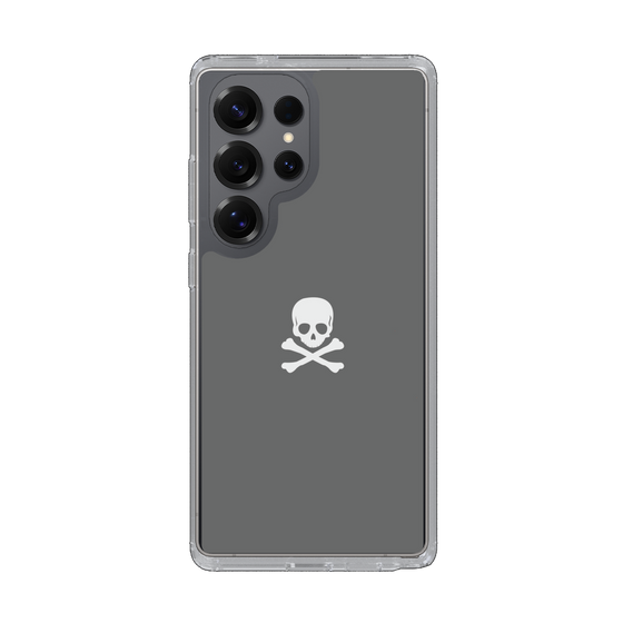 Slim Protection Case［ Skull - Gray ］