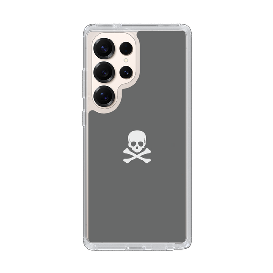 Slim Protection Case［ Skull - Gray ］