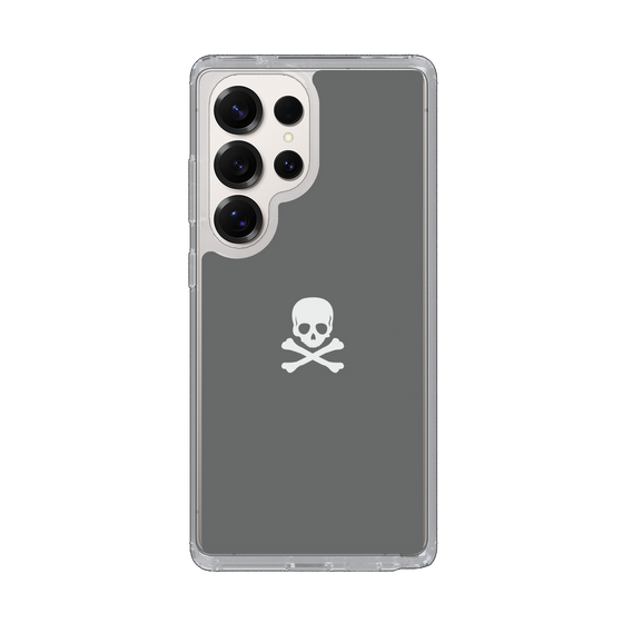 Slim Protection Case［ Skull - Gray ］