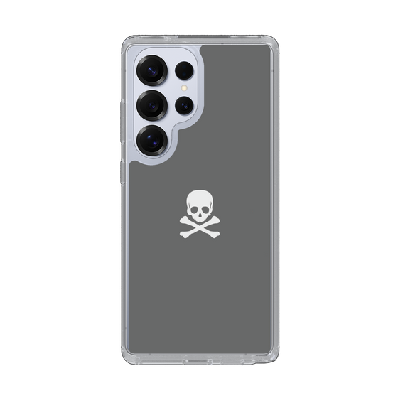 Slim Protection Case［ Skull - Gray ］