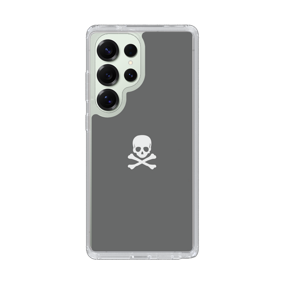 Slim Protection Case［ Skull - Gray ］