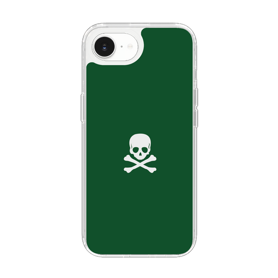 Slim Protection Case［ Skull - Green ］