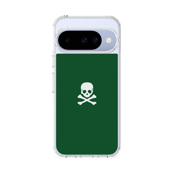 Slim Protection Case［ Skull - Green ］