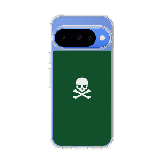 Slim Protection Case［ Skull - Green ］